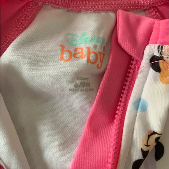 Set of 2 6-9 month baby swimsuits lands end and Disney - Picture 3 of 4
